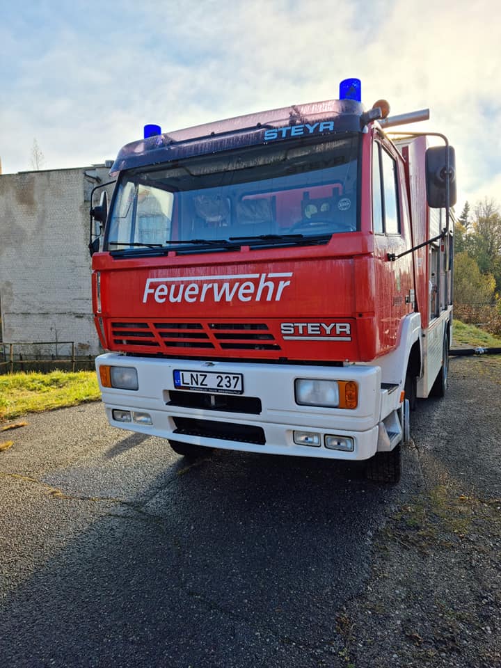 Tęsiame Rokiškio rajono savivaldybės priešgaisrinės tarnybos automobilių ir įrangos atnaujinimą
