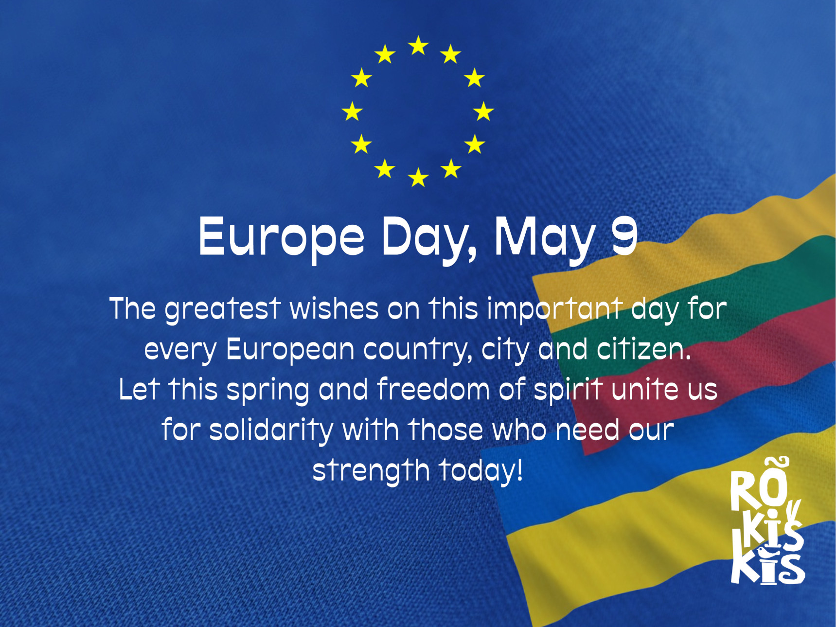 Europos dieną – solidarumo linkėjimai