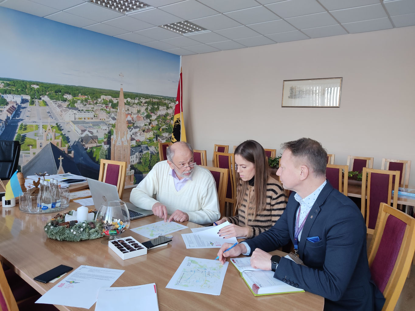 Tęsiasi bendradarbiavimas su partnerių organizacijos „Douzelage“ nariu Slovėnijos miestu Škofja L...