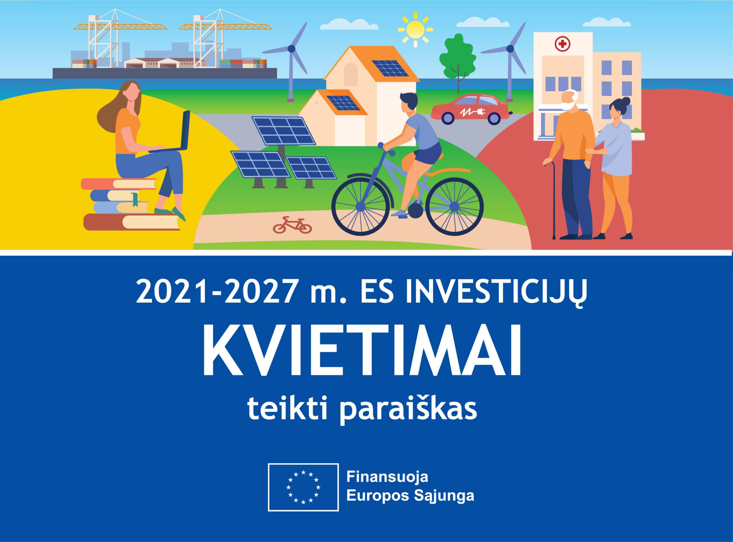 Apie 2021-2027 metų investicijų programą