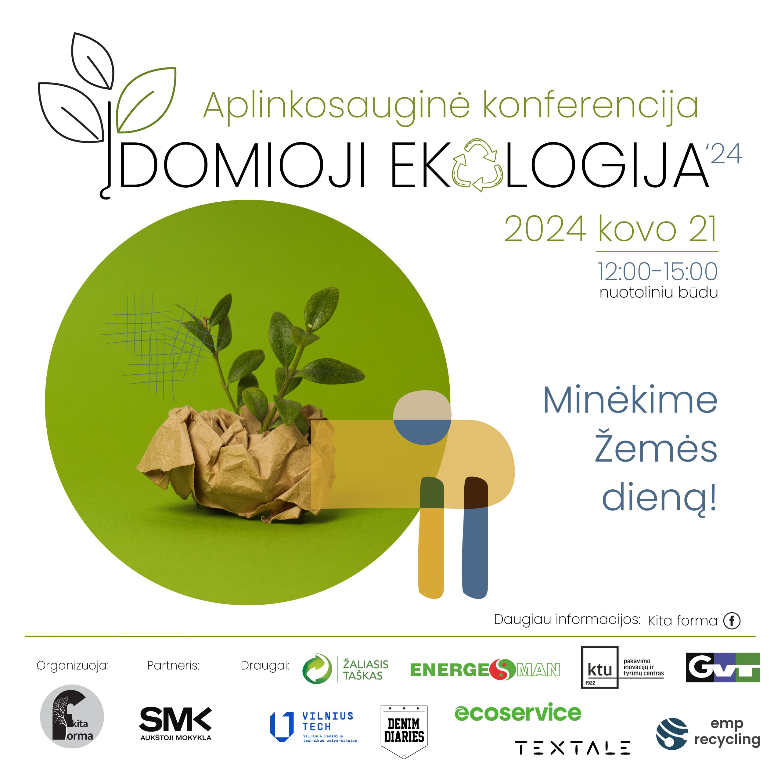 Kviečia dalyvauti konferencijoje ir kūrybinėse dirbtuvėse “Įdomioji ekologija”